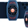 Close-up view of 7-blade turbo fan producing strong airflow