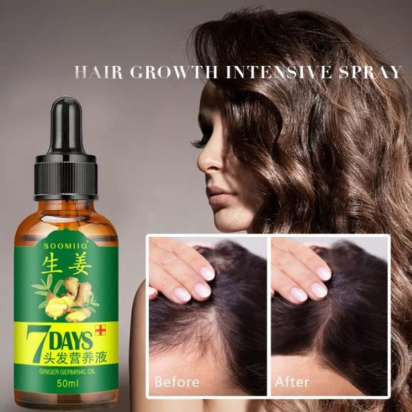 Hair Growth Germinal Serum Oil Natural Hair Treatment Effective Fast Growth Hair Care 30ML