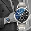 Top class high quality wrist watch for men with stainless steel body and elegant dial
