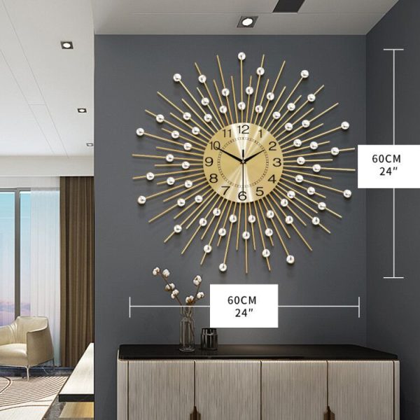Creative European Wall Clock – Stylish Home Decor