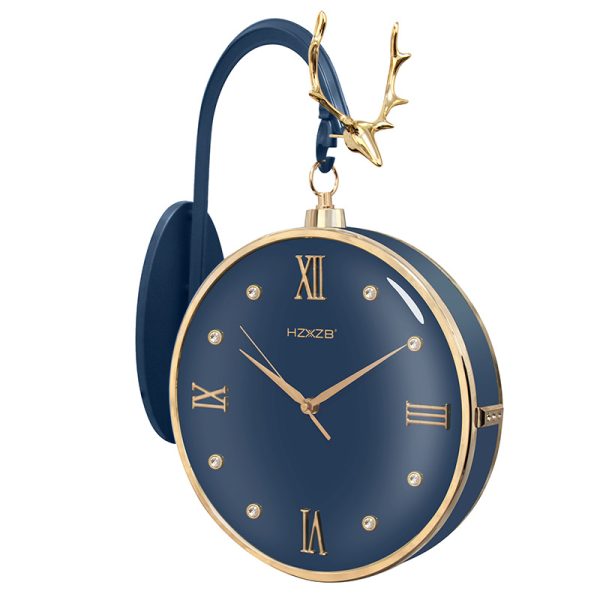 Sea Star Nordic Deer Wall Clock – Stylish Wall Decor