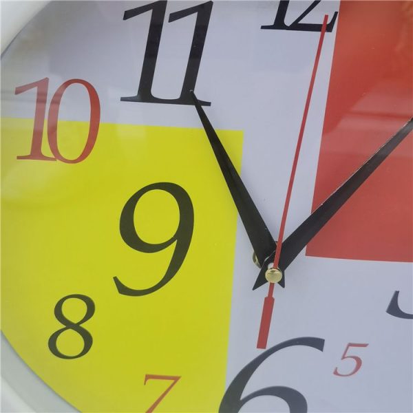 Simple Digital Wall Clock – 27cm Bedroom Decor