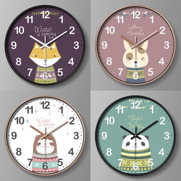 Adorable Kids Room Clock – Fun 8-Inch Wall Clock for Learning & Decor