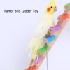 ep%20Bird%20Parrot%20C4/6/8 Step Bird Parrot Climbing Ladder Pet Interactive Bird Parrot Toy Ladder for Hamster Cage Funny Grinding Stick Climbing Toy - Image 2