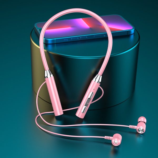 Bluetooth Neckband Magnetic Earphones Sport Running Earbuds Waterproof Bluetooth 5.2 Headset With Mic