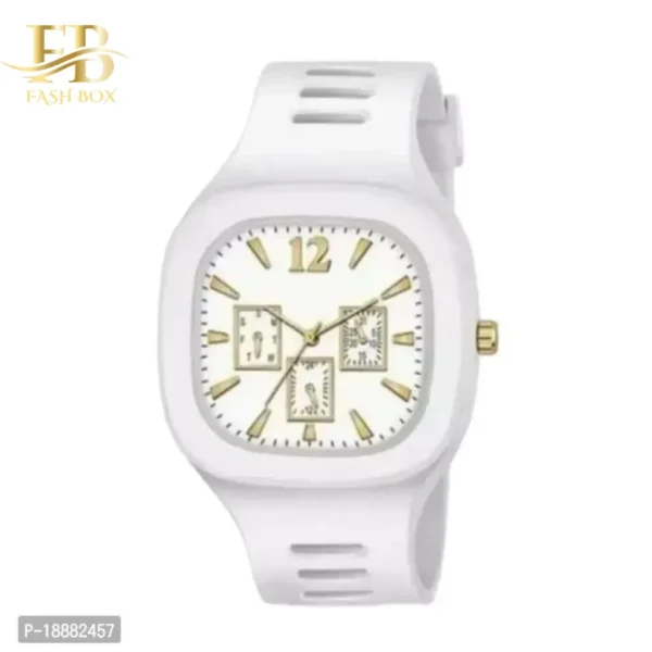Square Watch for Men Boys | Stylish Stainless Steel Analog Quartz Men’s Watches