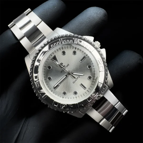 Stylish Aquatime Chain Analogue Watch for Men & Boys