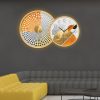 Elegant Frameless Mute Wall Clock – Artistic & Modern Style - Image 3