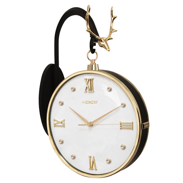 Sea Star Nordic Deer Wall Clock – Stylish Wall Decor