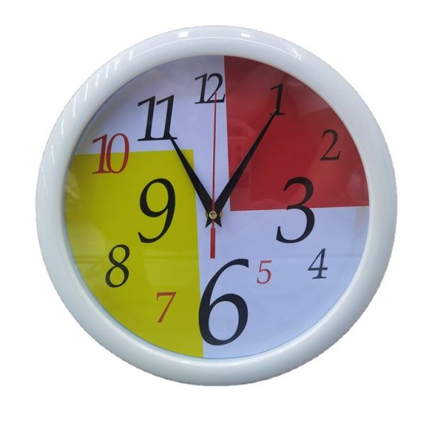 Simple Digital Wall Clock – 27cm Bedroom Decor