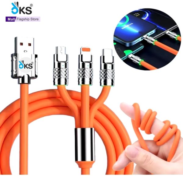 3 in 1 120W 6A Fast Power Charger