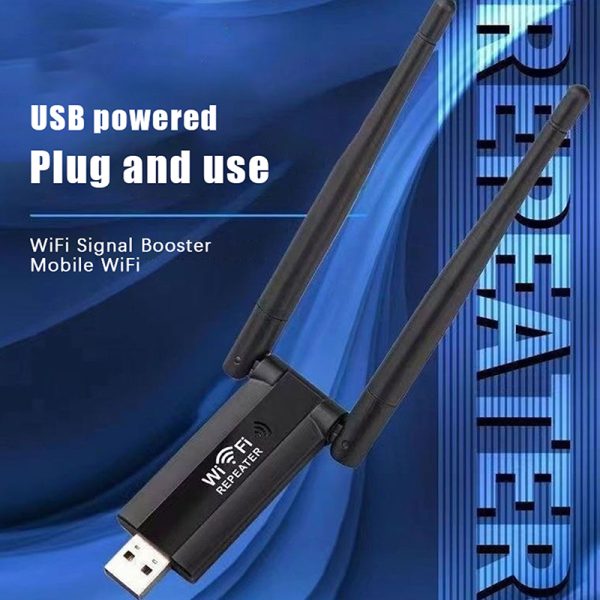 USB WiFi Repeater 300Mbps 2.4G Wireless Signal Booster