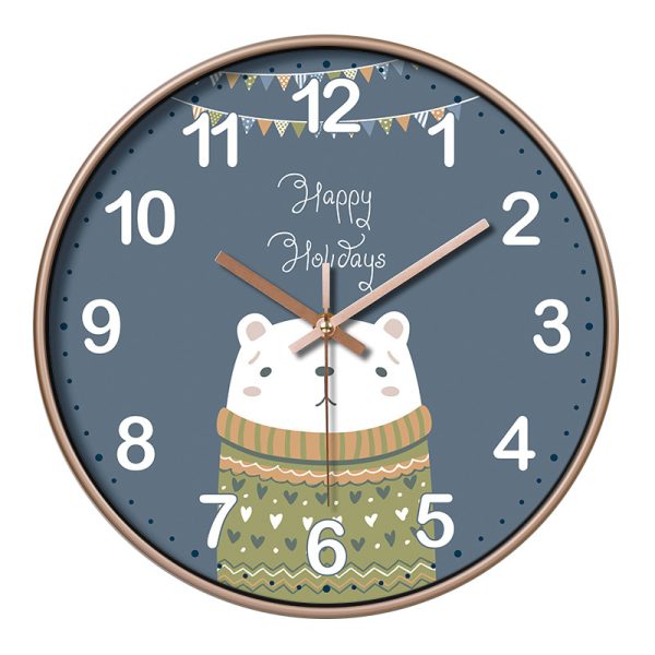 Adorable Kids Room Clock – Fun 8-Inch Wall Clock for Learning & Decor