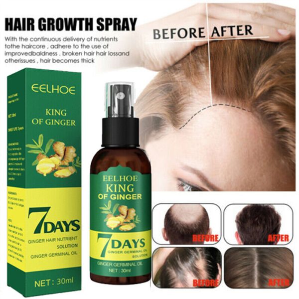 Hair Growth Germinal Serum Oil Natural Hair Treatment Effective Fast Growth Hair Care 30ML