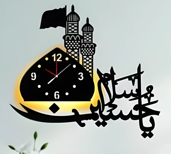 Elegant Matte Black Wooden Wall Clock – Modern & Bold