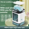 Household Air Cooler Desktop Water-cooled Mini Spray - Image 3