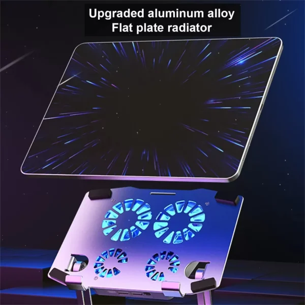 Sturdy Aluminum Alloy Writing Drawing Stand Stable Stand With Cooling Fan
