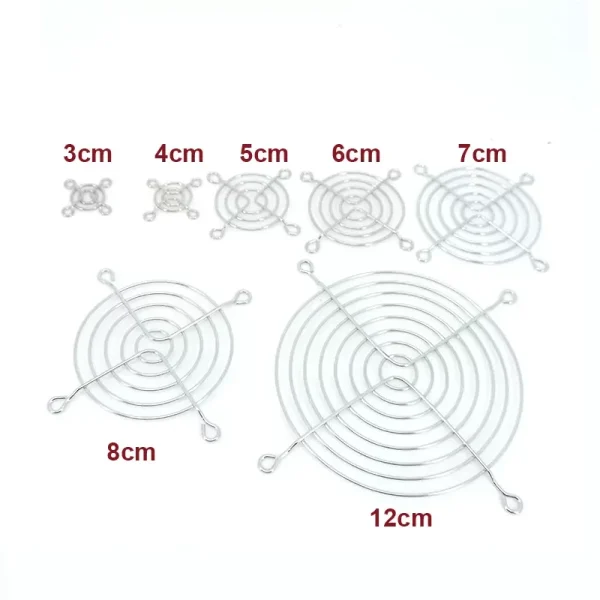 CPU Cooling Fan Guard Protective Metal Grill
