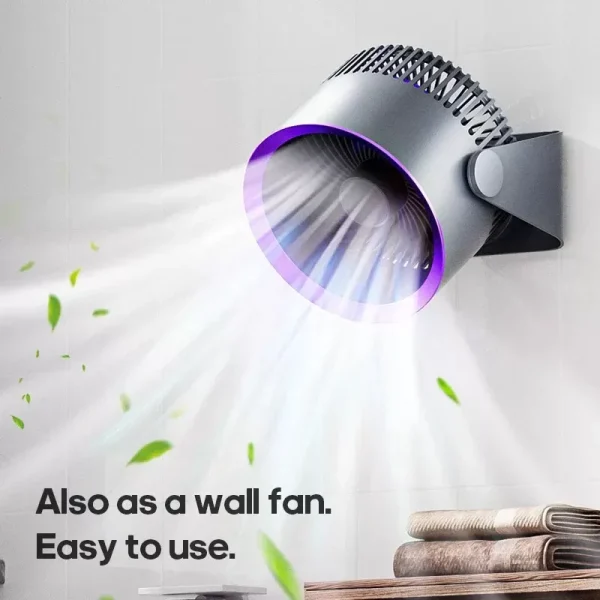 4000mAh Wireless Electric Fan Desktop Wall Ceiling Air Conditioner Air Cooling Cooler