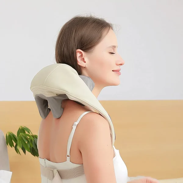 Kneading Neck Massager with Heat Electric Deep Tissue Kneading
