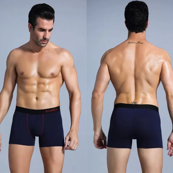 Man Undrewear Sexy Boxers Cotton For Men’s Panties Fashion Boxershorts Male