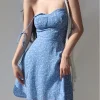 The Perfect Vintage Spaghetti Strap Korean Dresses for Girls - Image 3