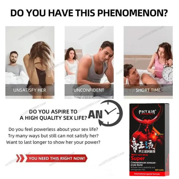 Men’s delay time spray – 60min مردوں کے لیے سپر ڈیلے ٹائم اسپرے