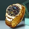 Reloj Hombre Men's Luxury 3-Piece Business Watches Mens Full Calendar Leisure Sports Watch Men Stainless Steel Quartz WishWatch - Image 3