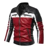 Winter High Quality Men's Leather Jacket in pakistan - Image 3