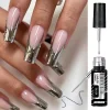 Gold Silver Mirror Gel Nail Polish - Image 2