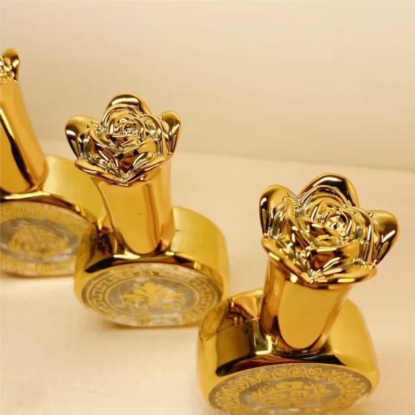 10/30pcs 20ml High-end Empty Glass Perfume Bottle Gold Spray price in pakistan
