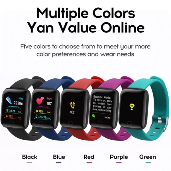 Smart Watch Men Women Bluetooth Connected Phone Music Fitness Sports Bracelet