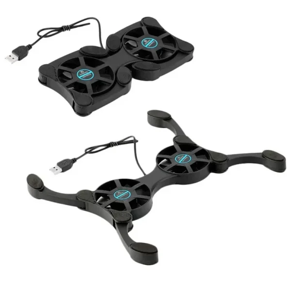 Laptop Cooler Fan Portable Notebook Cooling Base USB