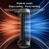 Car Seat Fan Backseat Cooling Fan Adjustable Wind Speeds Cooling Too with independent