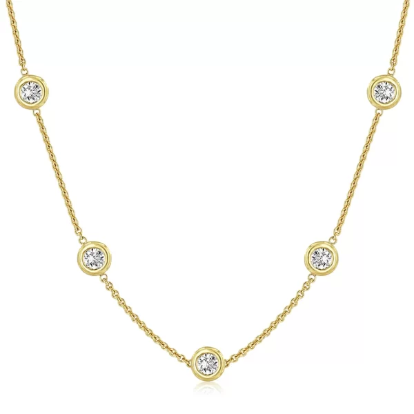 Necklace silver diamond chain for women jewelry Pakistan