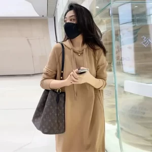 Korean Fashion Loose Slim Dresses For Women in pakistan