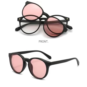 Transform Your Look with Magnetic Clip On Glasses