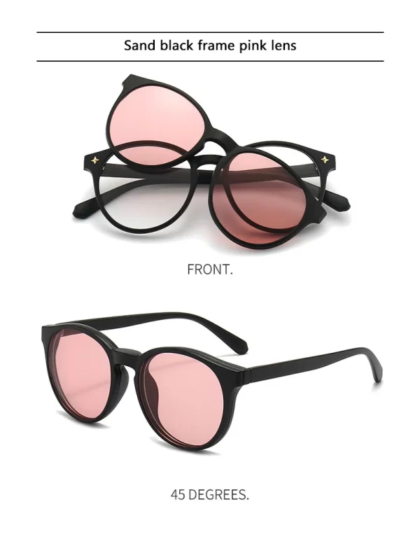 Transform Your Look with Magnetic Clip On Glasses