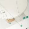 Necklace Bracelets Waterproof Stainless Steel Jewelry Sets in pakistan - Image 3