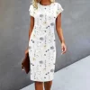Women's Summer Street Short Sleeve Dress in Pakistan - Image 5