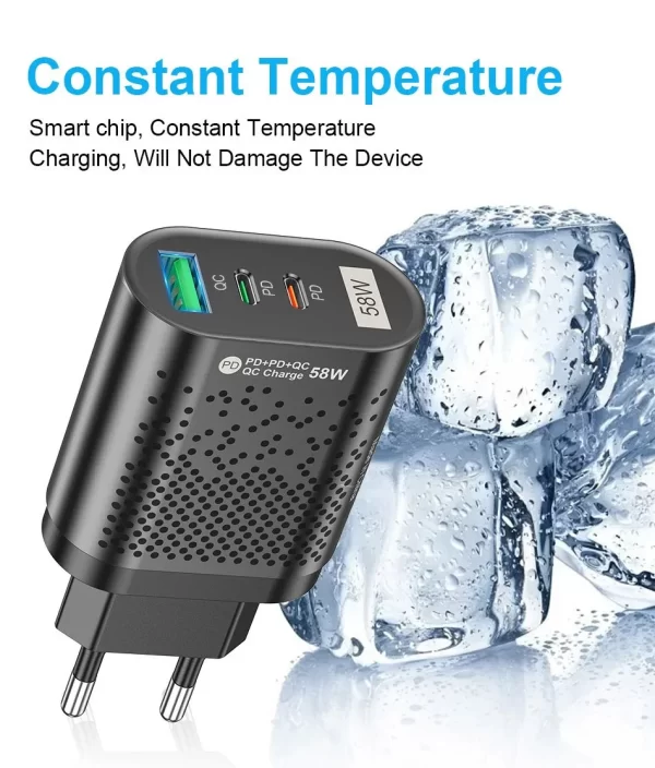 type-C Charger Digital Display PD Fast Charging For iPhone in pakistan