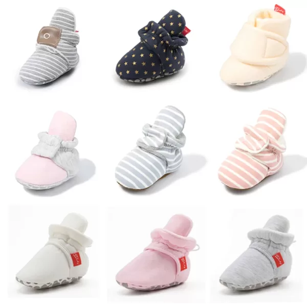 Shoes Cotton First Walkers Newborn Infant Socks - Image 2