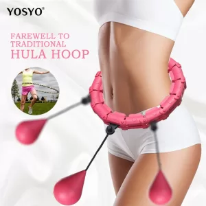 24 Sections Smart Sport Hoop Adjustable Thin Waist Massager