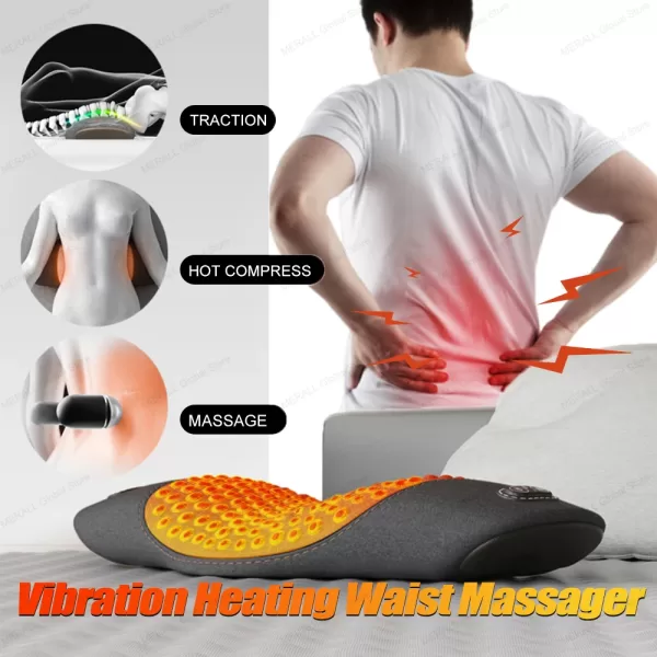 Waist Pillow Bed Sleeping Waist Protection Electric Massage Lying Flat Waist Pain Waist Support