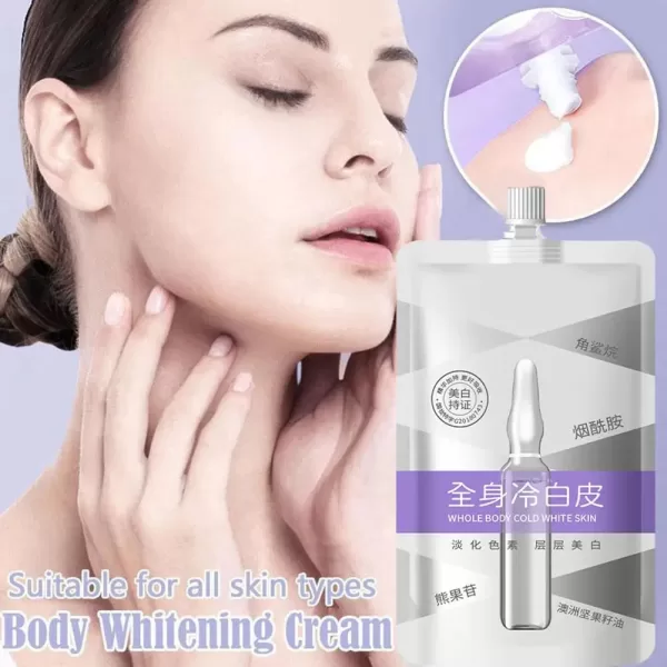 Whitening Cream Bleach Body Milk Removal Brightening Armpit Legs Knees Private Parts Whiten Lotion