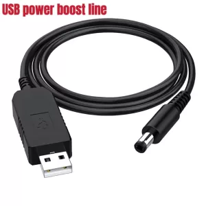 USB power boost line DC 5V to DC 9V / 12V Step UP Module USB Converter Adapter Cable 2.1x5.5mm Plug USB Cable Boost Converter