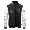 Leather Jacket Men Fleece Winter Streetwear in pakistan - Image 4