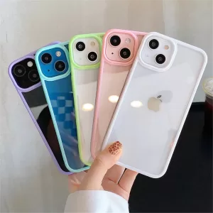 Candy Shockproof Silicone Bumper Phone Case For iPhone 15 14 11 12 13 Pro Max