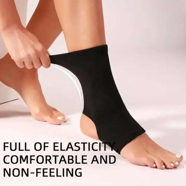 1Pcs Ankle Brace Support Compression Sleeve for Men Women, Ankle Compression Sock for Swelling, Plantar Fasciitis, Sprain