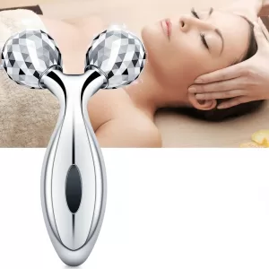 3D Roller Massager Face Massage Y Shape 360 Rotate Thin Face Body Shaping